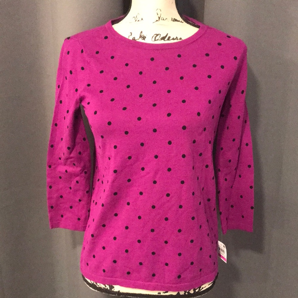 Karen Scott light sweater
